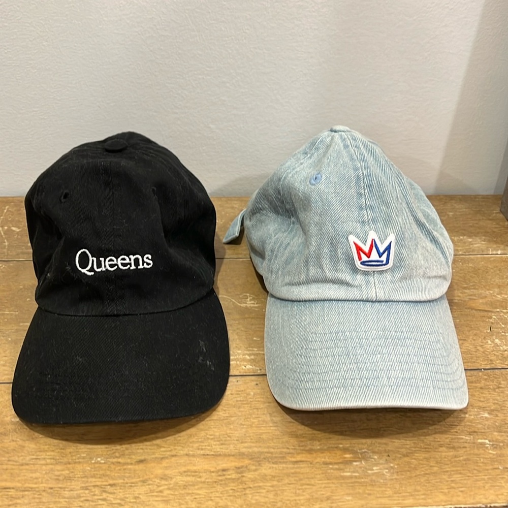 NY STATE OF MINE and The New York Times hats set2
